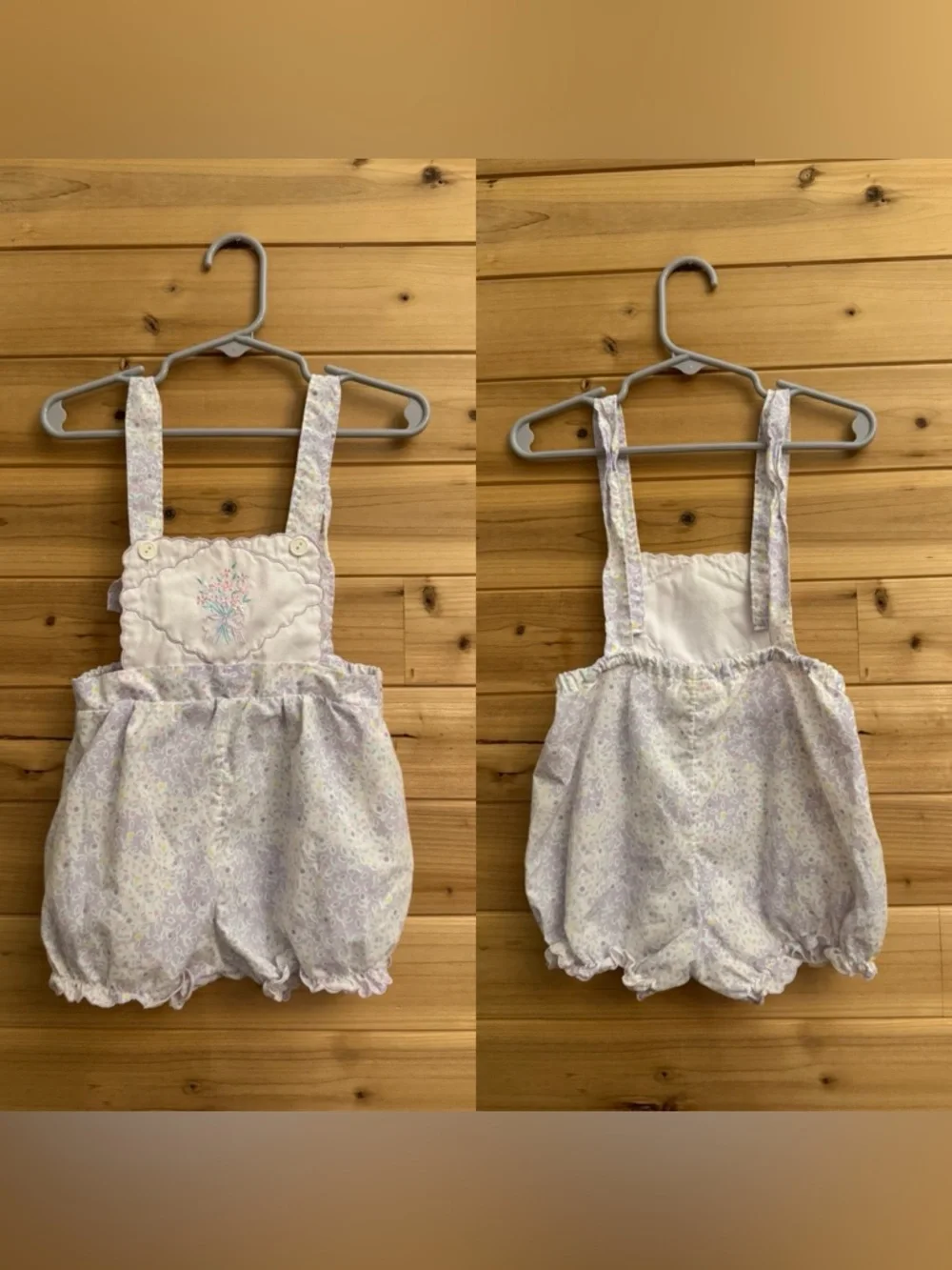 Vintage Bundle 90’s 12-18M Floral Coquette Colorful Romper Bow Frilly Pink